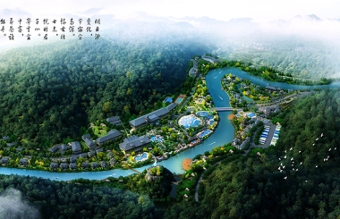 重慶統景溫泉小鎮